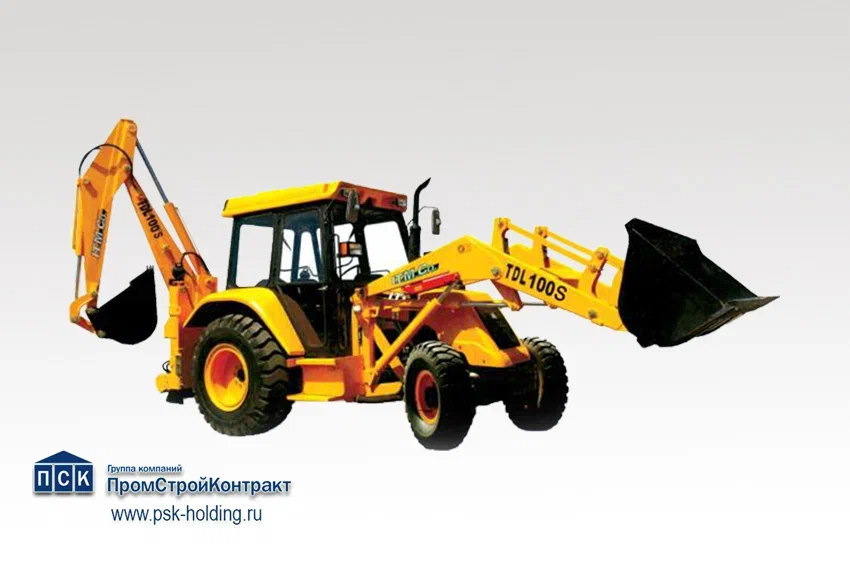 Экскаватор-погрузчик TDL 100S (4WD) — характеристики и описание