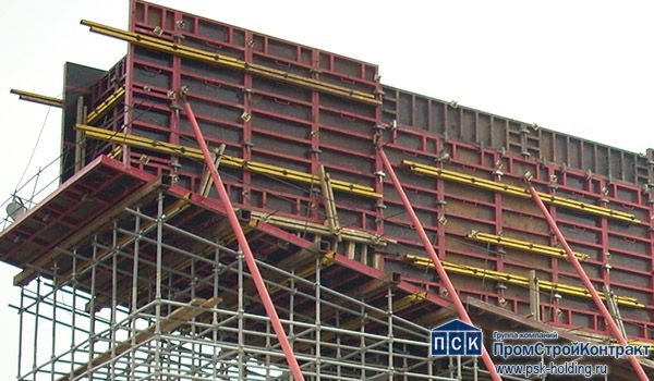 Опалубка мостовых опор стальная крупнощитовая Опрус-3 — характеристики и описание