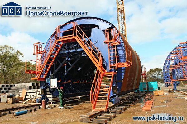 Опалубка катучая тоннельная PSK — характеристики и описание